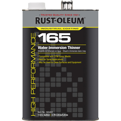 165 Water Immersion Thinner, Gallon, 1 gal. Haskins Industrial Inc.