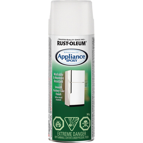 Rev&ecirc;tement &eacute;poxyde sp&eacute;cialis&eacute; pour &eacute;lectrom&eacute;nagers, Canette a&eacute;rosol, Blanc Haskins Industrial Inc.
