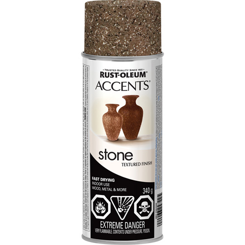 Accents&reg; Stone Creations Spray Paint, Aerosol Can, Sienna Stone Haskins Industrial Inc.