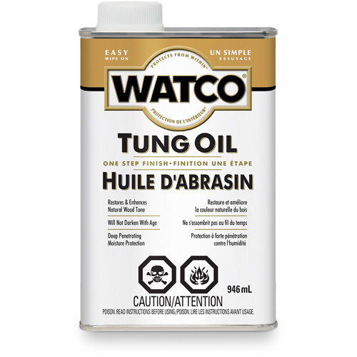 Huile dabrasin Watco, 946 ml, Transparent, Transparent Haskins Industrial Inc.