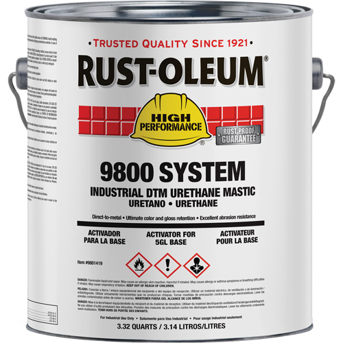 Activateur pour le syst&egrave;me de mastic &agrave; lur&eacute;thane 9800 DTM, 1 gal. Haskins Industrial Inc.