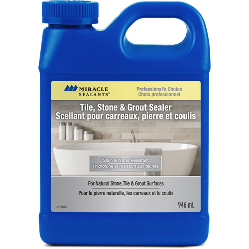 Miracle Sealants&reg; Tile, Stone & Grout Sealer, Jug Haskins Industrial Inc.