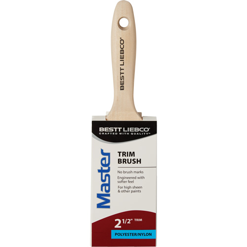 Pinceau pour garnitures Master, Poly/nylon, Manche Bois, Largeur de 2-1/2" Haskins Industrial Inc.