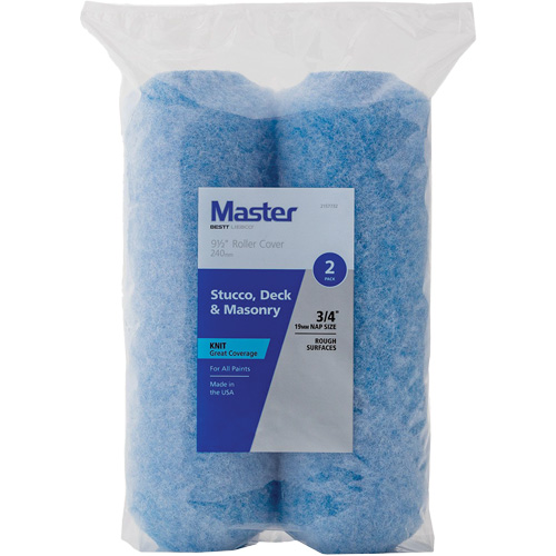 Couvre-rouleau pour murs textur&eacute;s Master, Nap 19 mm (3/4"), 240 mm (9-1/2") l Haskins Industrial Inc.