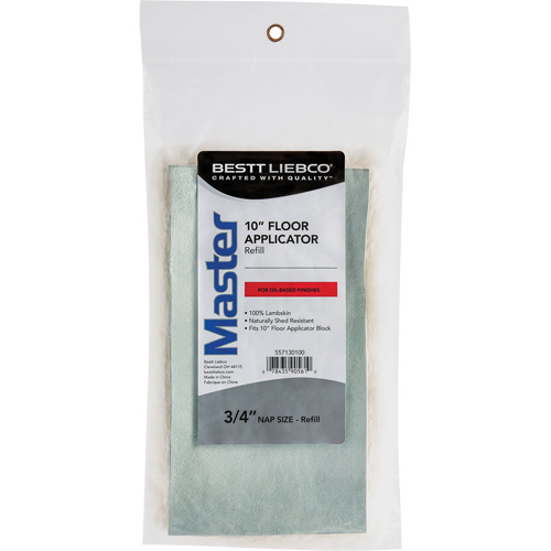 Tampon de rechange pour applicateur pour plancher en cuir d'agneau Haskins Industrial Inc.