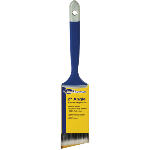 Quick Solutions Angle Brush, Polyester, Plastic Handle, 2" Width Haskins Industrial Inc.