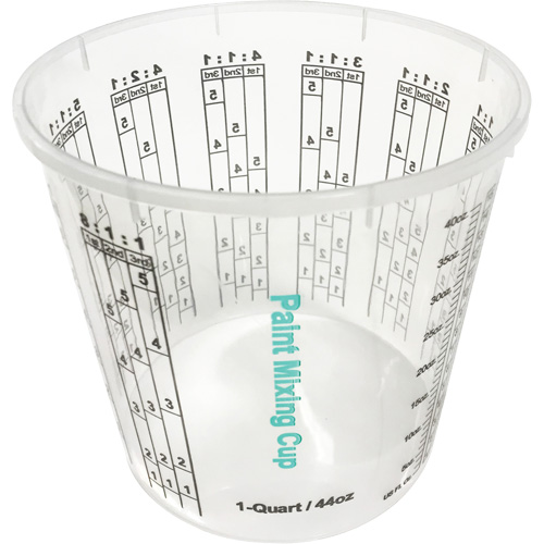 Gobelet en plastique pour m&eacute;lange de peinture, 1,25 L Haskins Industrial Inc.