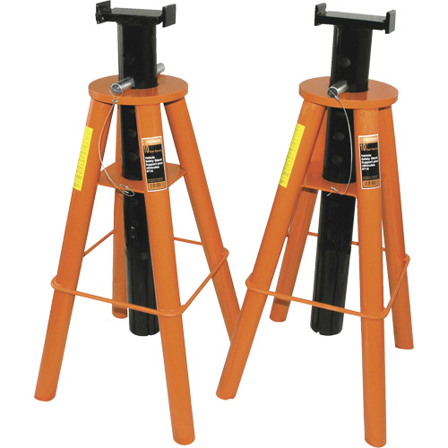 871A Truck Stand Set, 10 Tons Capacity, 30-3/4" - 46-1/4" H Haskins Industrial Inc.