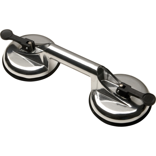 Ventouses de levage manuel - Ventouses doubles, 66 lb Capacit&eacute;, 4-5/8", Levier, 13" Longueur de la manche Haskins Industrial Inc.