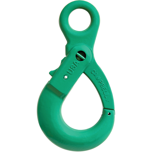 Alloy Steel Eye-Type Self-Locking Hooks Haskins Industrial Inc.