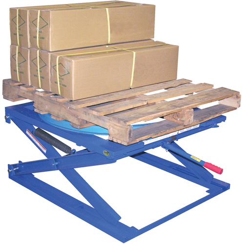 Adjustable Pallet Stand, 42-1/4" L x 40" W, 4000 lbs. Cap. Haskins Industrial Inc.