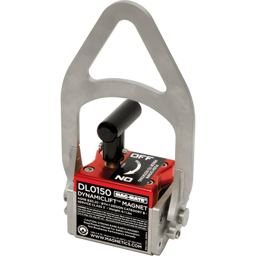 Aimants Dynamic Lift, Capacit&eacute; de retenue 150, 5" lo x 2" la x 9" h Haskins Industrial Inc.