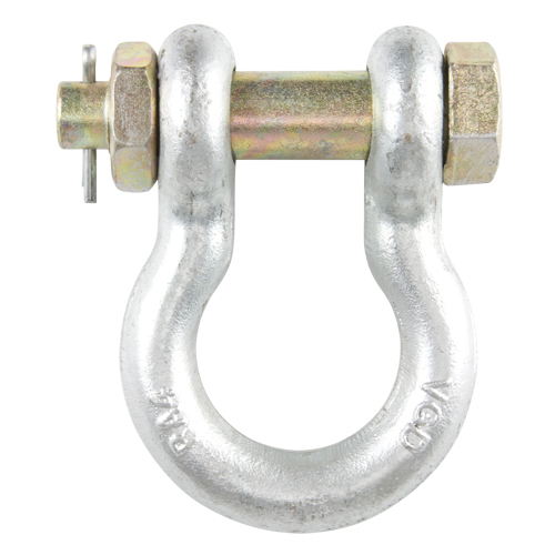 Bolt Type Anchor Shackle, 1/4", Bolt Type, Hot Dip Galvanized Haskins Industrial Inc.