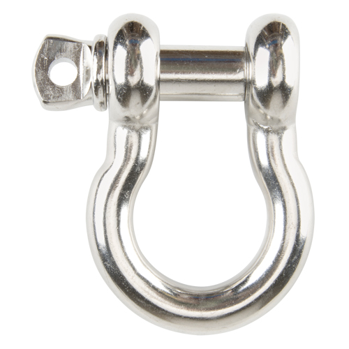 Screw Pin Anchor Shackle, 3/16", Screw Pin, Stainless Steel Haskins Industrial Inc.