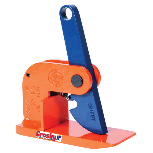 IPH10 Horizontal Lifting Clamp, 1000 lbs. (0.5 tons) Limit, 0" - 3/4" Jaw Haskins Industrial Inc.