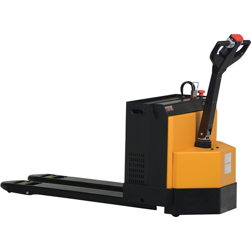 Fully Powered Electric Pallet Truck, 4500 lbs. Cap., 48" L x 30.25" W Haskins Industrial Inc.