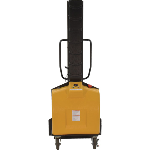 Gerbeur motoris&eacute; avec m&acirc;t &eacute;troit, Fonctionnement &eacute;lectrique, Capacit&eacute; 1000 lb, Lev&eacute;e max 63" Haskins Industrial Inc.