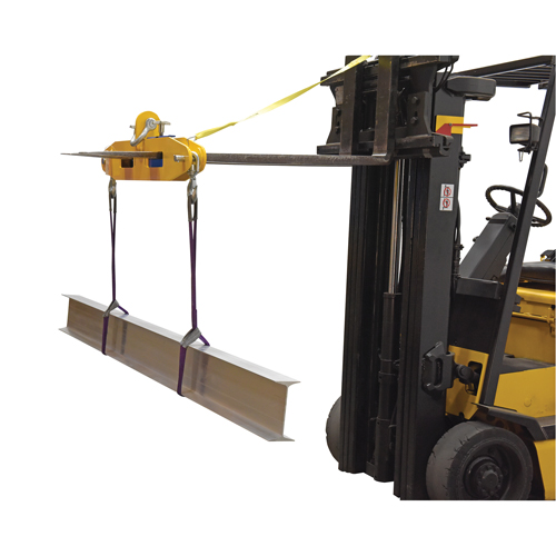 Forklift Lifting Beam, 7" x 2-1/2" Fork Pocket Haskins Industrial Inc.