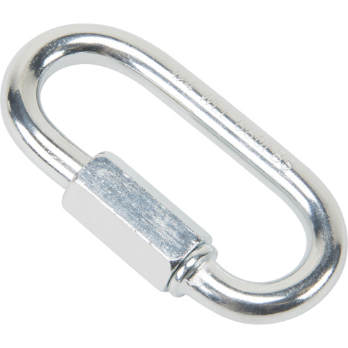 Zinc Plated Quick Link, 880 lbs (0.44 tons), 1/4" Haskins Industrial Inc.