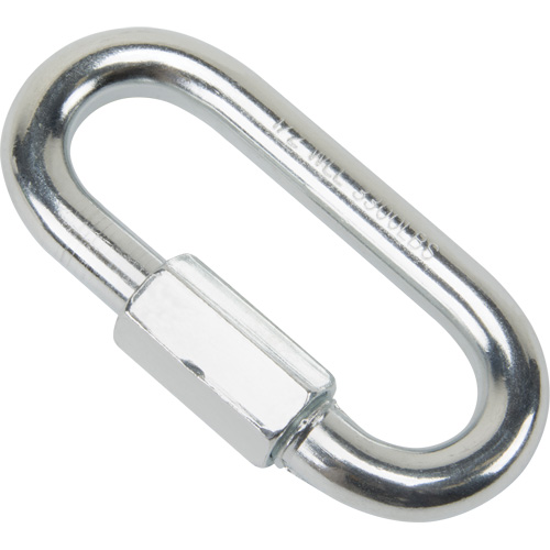 Zinc Plated Quick Link, 3300 lbs (1.65 tons), 1/2" Haskins Industrial Inc.