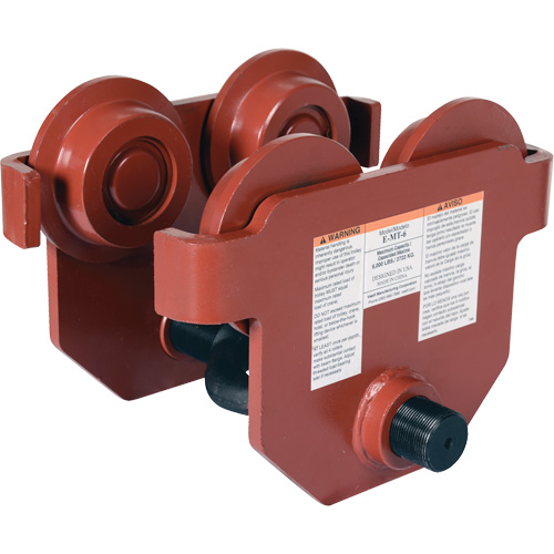 Low Profile Manual Trolley, 6000 lbs. (3 tons) Haskins Industrial Inc.