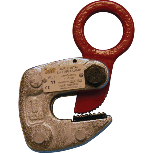 VQHPC Horizontal Lifting Clamp, 6000 lbs. (3 tons) Limit, 15/32" - 1-3/8" Jaw Haskins Industrial Inc.