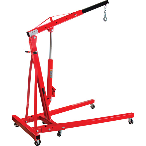 Folding Shop Crane, 4000 lbs. (2 tons) Capacity Haskins Industrial Inc.