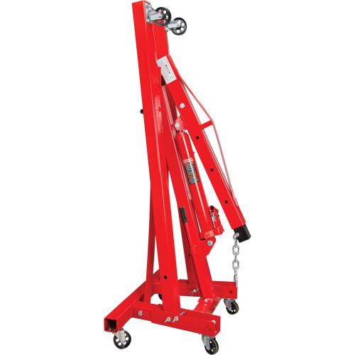 Folding Shop Crane, 4000 lbs. (2 tons) Capacity Haskins Industrial Inc.