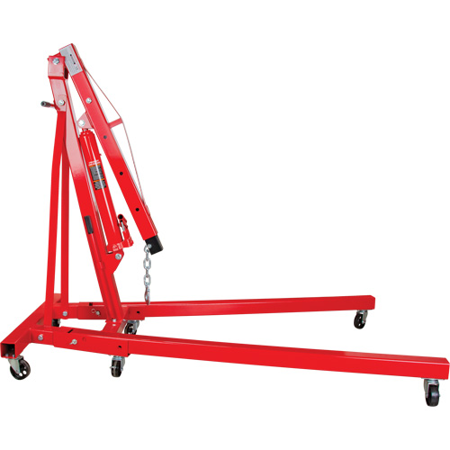 Folding Shop Crane, 4000 lbs. (2 tons) Capacity Haskins Industrial Inc.