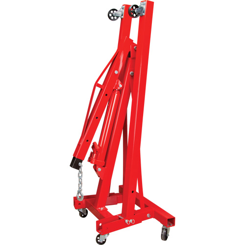 Folding Shop Crane, 4000 lbs. (2 tons) Capacity Haskins Industrial Inc.