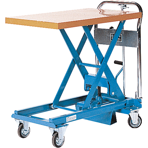 Dandy Lift Scissor Lift Table, 31-1/2" L x 19-7/10" W, Steel, 550 lbs. Capacity Haskins Industrial Inc.