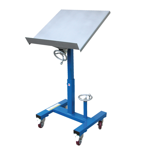 Mobile Tilting Work Table Haskins Industrial Inc.