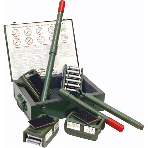 Machine Roller Kit, 8 tons Capacity Haskins Industrial Inc.