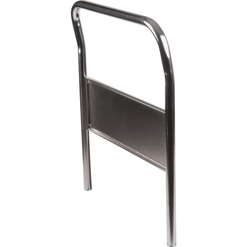 Poign&eacute;e chrom&eacute;e de 24" pour chariot &agrave; plateforme Haskins Industrial Inc.