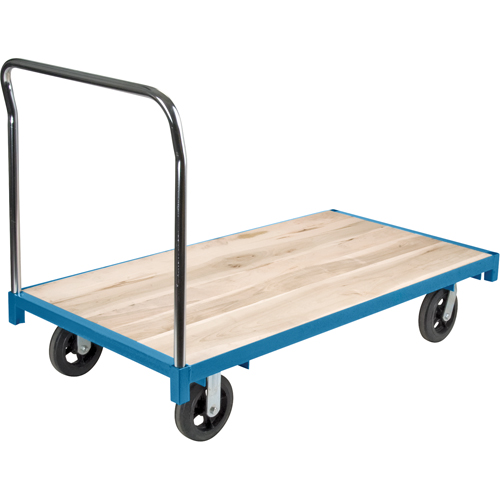 Heavy-Duty Platform Truck, 60" L x 30" W, 2000 lbs. Capacity, Rubber Casters Haskins Industrial Inc.