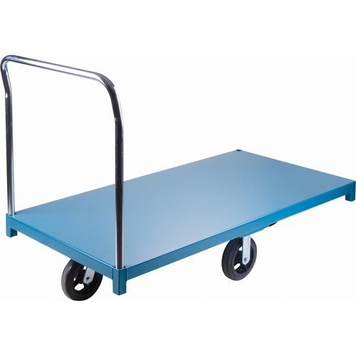 Heavy-Duty Platform Truck, 60" L x 30" W, 2000 lbs. Capacity, Rubber Casters Haskins Industrial Inc.