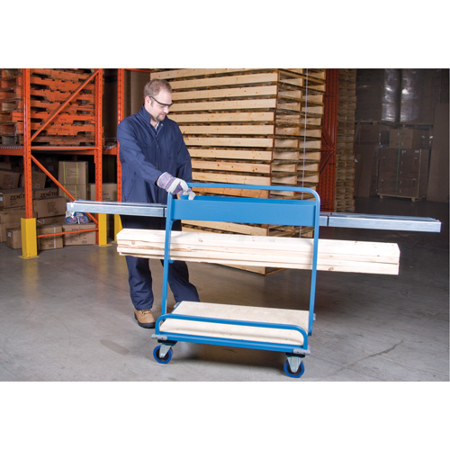 Lumber Cart, 39" x 26" x 45", 1200 lbs. Capacity Haskins Industrial Inc.