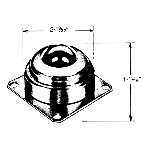 Steel Ball Transfers Haskins Industrial Inc.