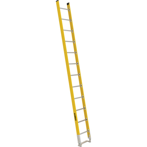Single Section Straight Ladder - 6100 Series, 12', Fibreglass, 375 lbs., CSA Grade 1AA Haskins Industrial Inc.