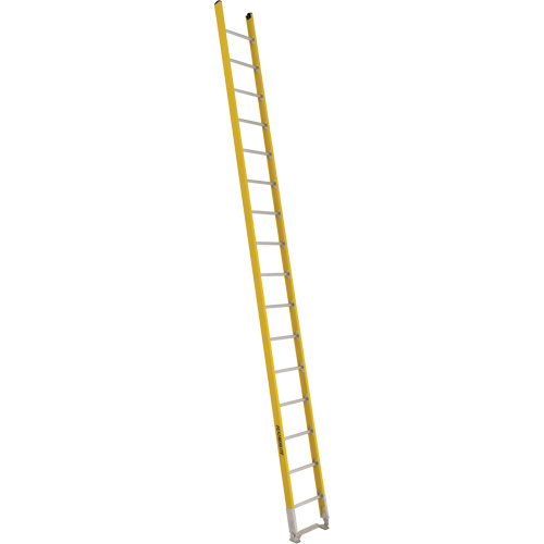Single Section Straight Ladder - 6100 Series, 16', Fibreglass, 375 lbs., CSA Grade 1AA Haskins Industrial Inc.