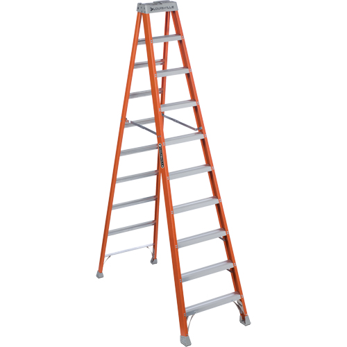 Escabeaux industriels robustes, 10', Fibre de verre, Capacit&eacute; 300 lb, Type 1A Haskins Industrial Inc.