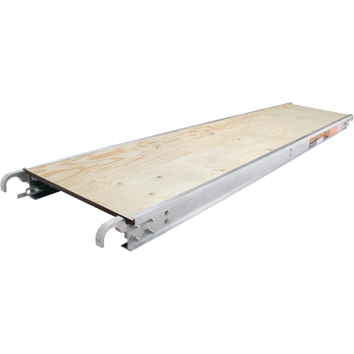 Work Platforms - Plywood Deck, Wood, 7' L x 19" W Haskins Industrial Inc.