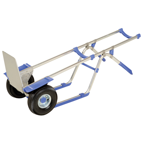 Diable ergonomique, Prise Combinaison, Aluminium, Hauteur de 52", Capacit&eacute; 350 lb Haskins Industrial Inc.