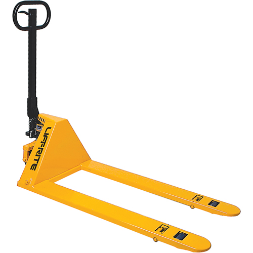 Low Profile Hydraulic Pallet Trucks, 42" L x 27" W, 5000 lbs. Cap. Haskins Industrial Inc.