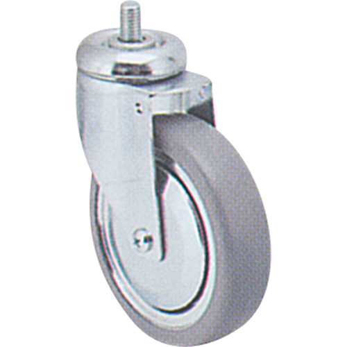 Zinc Plated Caster, Swivel, 3" (76 mm) Dia., 150 lbs. (68 kg.) Capacity Haskins Industrial Inc.