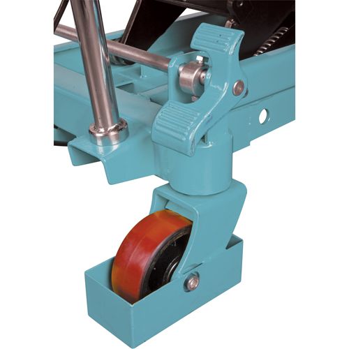 Heavy-Duty Hydraulic Scissor Lift Table, 40" L x 20-1/8" W, Steel, 2200 lbs. Capacity Haskins Industrial Inc.