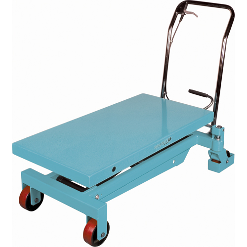 Heavy-Duty Hydraulic Scissor Lift Table, 40" L x 20-1/8" W, Steel, 2200 lbs. Capacity Haskins Industrial Inc.
