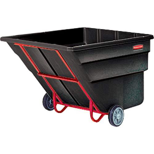 Tilt Truck, Polyethylene, 2 cu. yd., 2300 lbs. Load Capacity Haskins Industrial Inc.