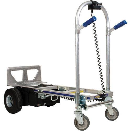 CobraPRO Jr. Series Convertible Hand Truck, Aluminum, 1200 lbs. Capacity Haskins Industrial Inc.