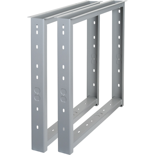 &eacute;tabli - Pieds, Acier, 22" p x 32" h, Paire Haskins Industrial Inc.